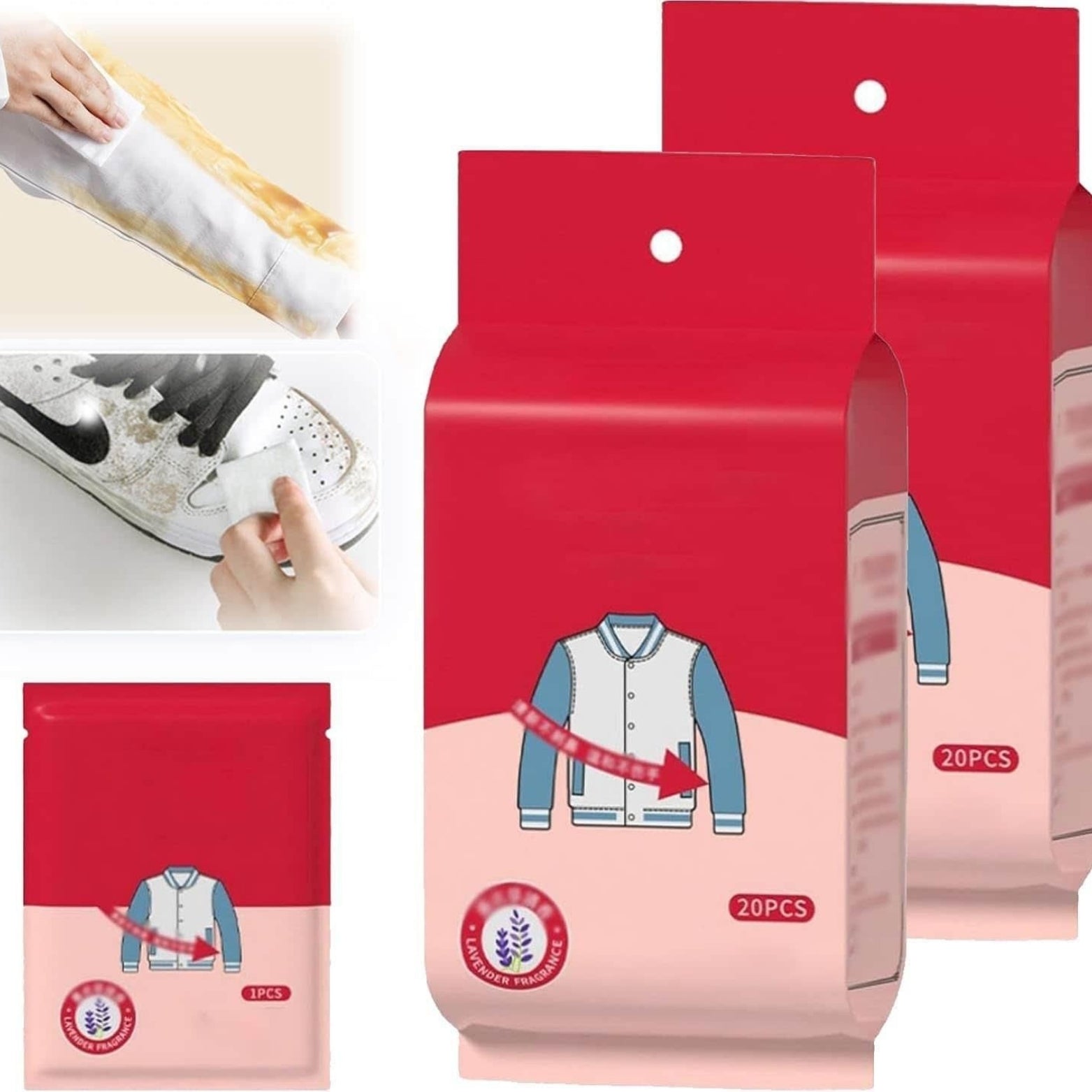 Stain Removal Wet Wipes (Pack of 10)