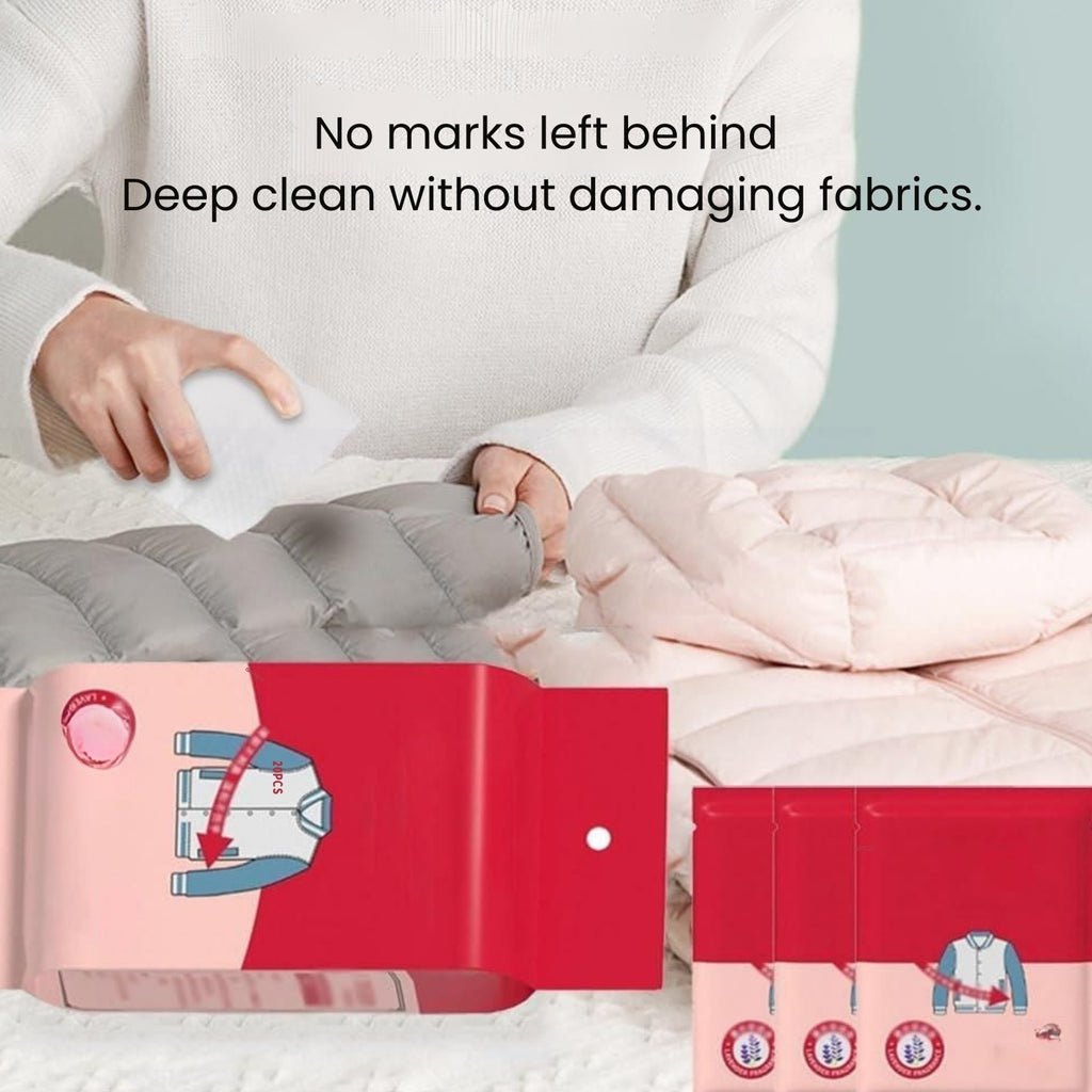 Stain Removal Wet Wipes (Pack of 10)