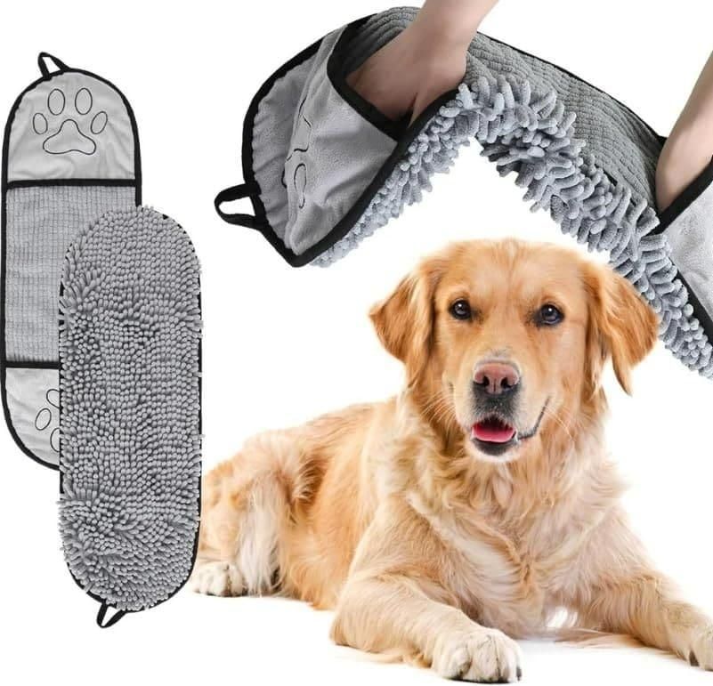 Ultra-Soft Microfiber Quick-Dry Pet Towel