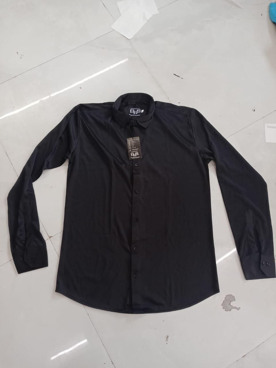 Pack of 4 Men's Slim Fit Solid Shirts – Full Sleeve, Smart Casual
