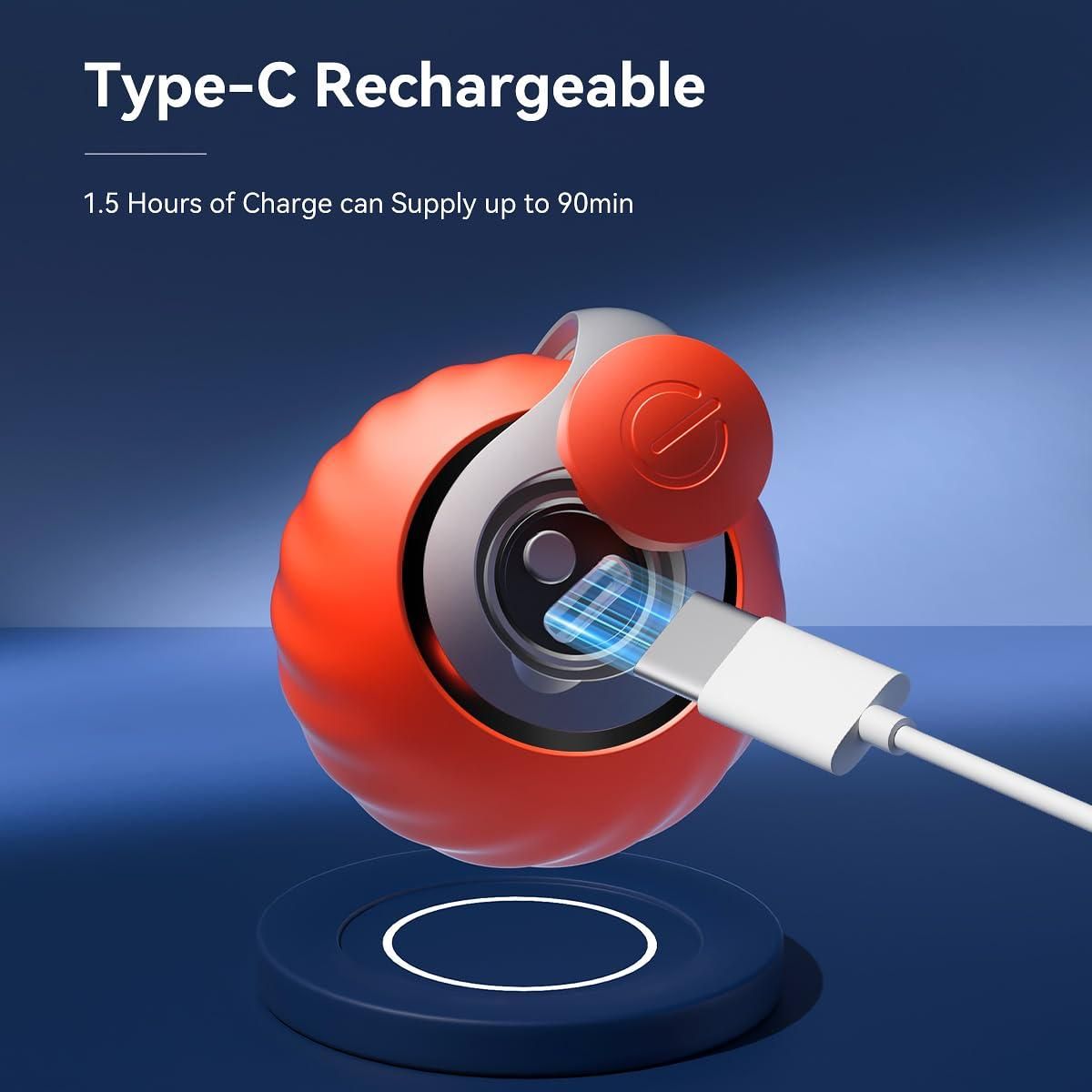 USB Rechargeable Rolling Ball Automatic Cat Toy – Smart Play Ball