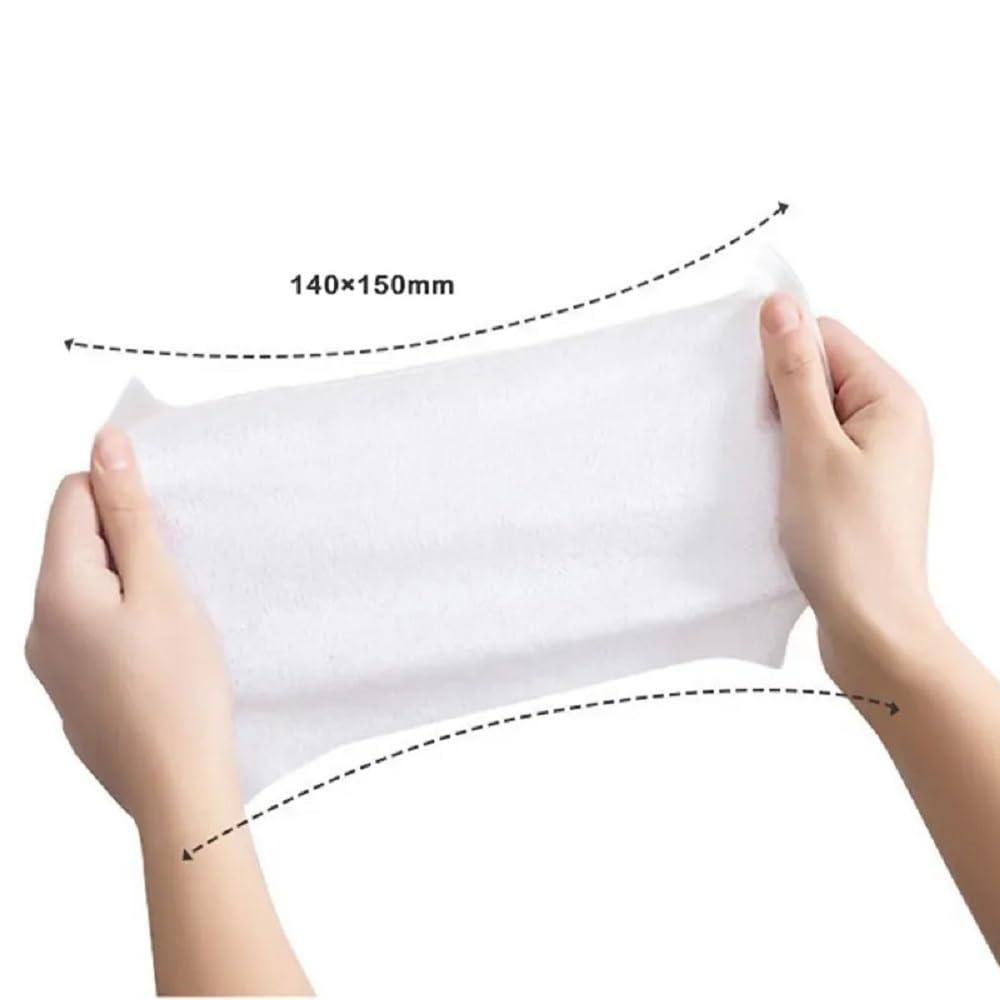 Mini Portable Disposable Baby Wipes – 64 Wipes (8 Pouches) for Face & Household Use