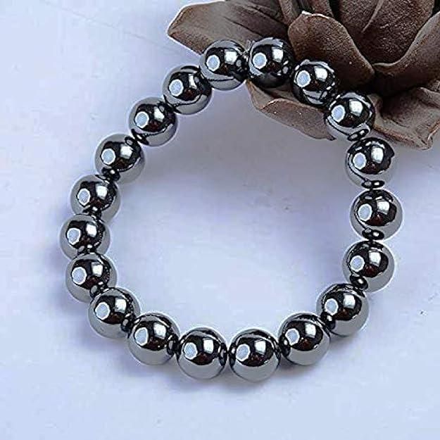 Magnetic Hematite Crystal Bracelets – 8mm Duo Set (2 Pc)
