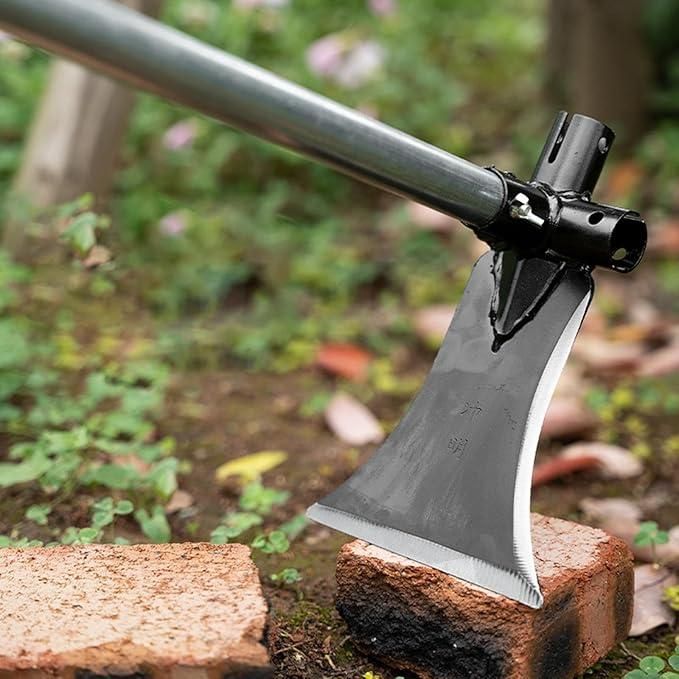 3-in-1 Garden Flat Shovel – High Carbon Steel Multi-Tool for Digging, Chopping & Outdoor Survival (1 Pc)