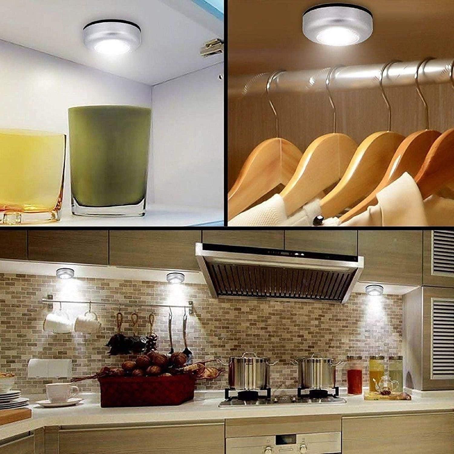Stick Touch LED Lamp – Wireless Push Light for Home & Closet Lighting (Pack of 2)