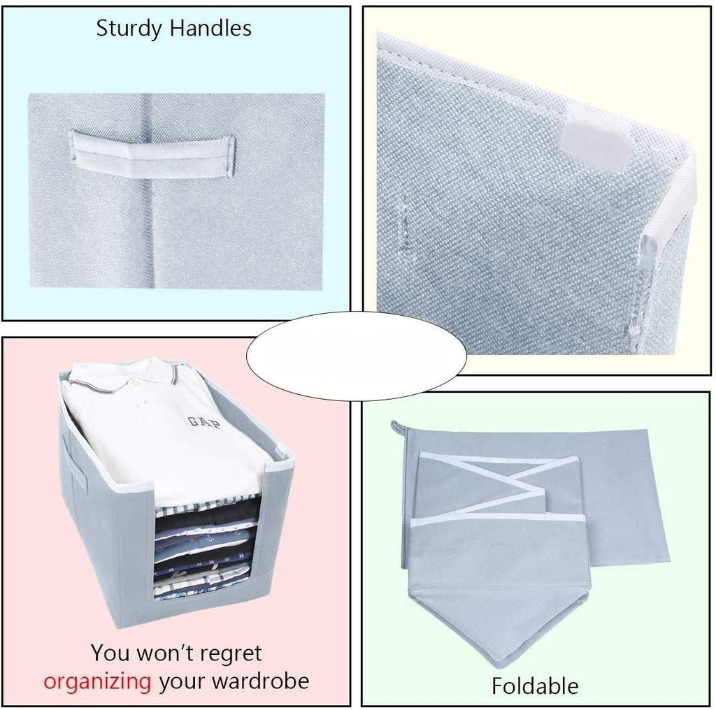 SlideStack Shirt Organizer – Foldable 3 Pc Set