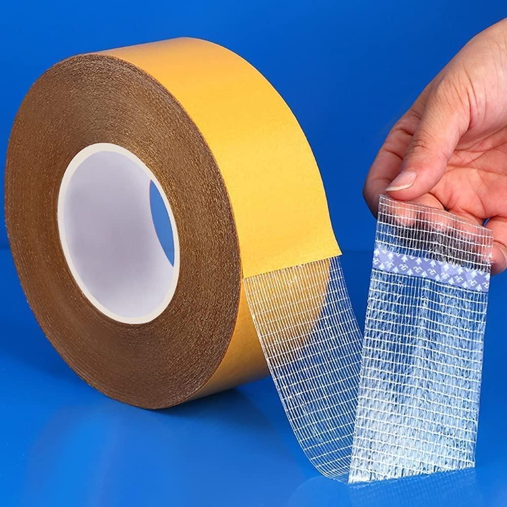 Double Grip Carpet Tape – Heavy-Duty Mesh Adhesive (1 Pc)