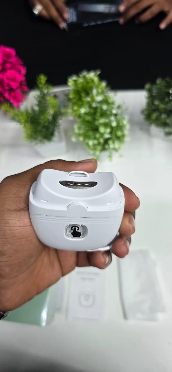 Rechargeable Electric Nail Clipper - Automatic Trim with LED Light