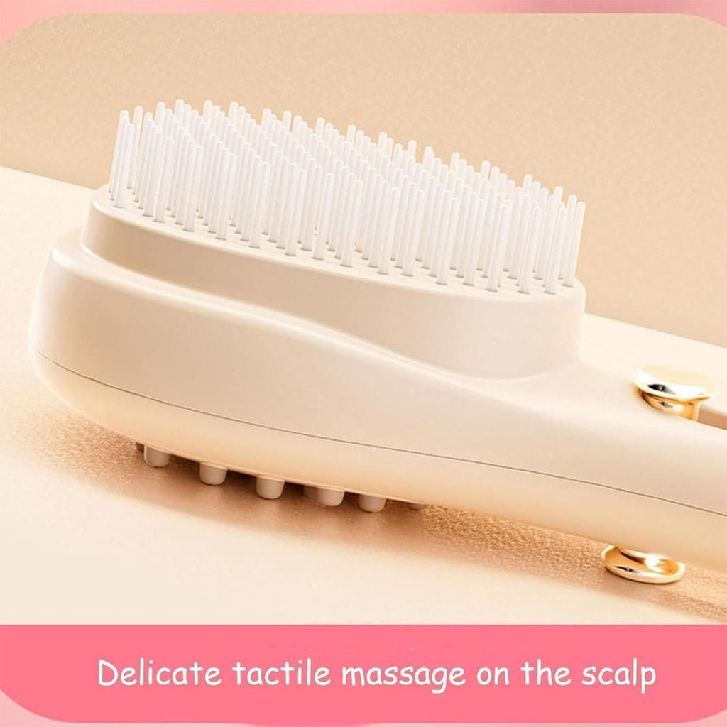 Scalp Massage Comb -  Retractable Bristle Hair Relaxing Brush