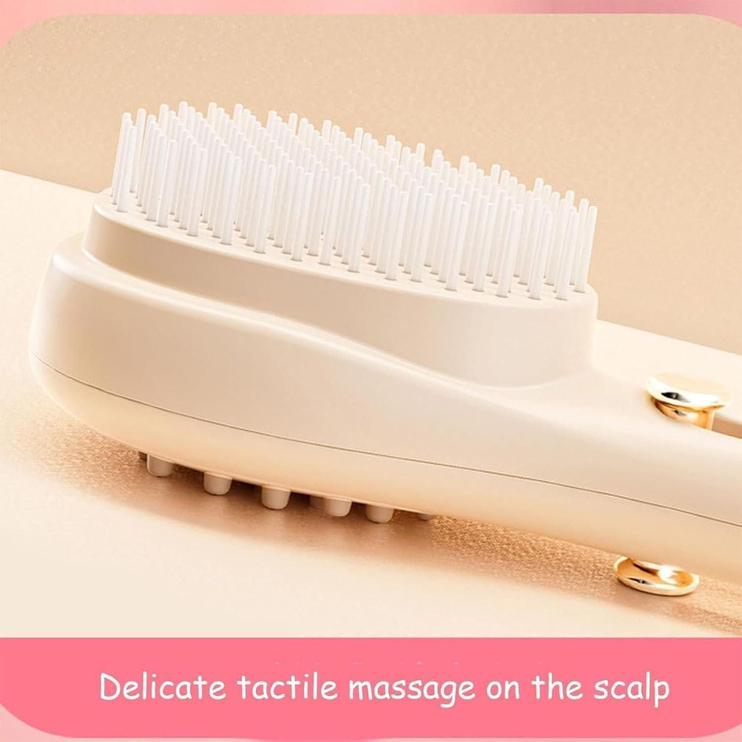 Scalp Massage Comb -  Retractable Bristle Hair Relaxing Brush