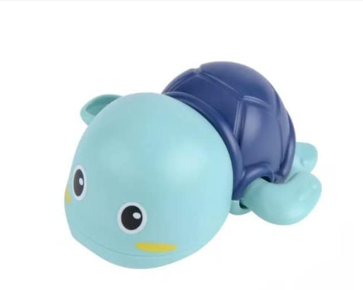 Cute Swimming Turtle Bath Toy - Wind-Up Floating Toy for Kids (1+ Years)