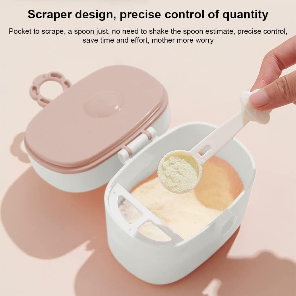 Milk Powder Storage Container – Portable Baby Food & Snack Box with Scoop for Travel & Home
