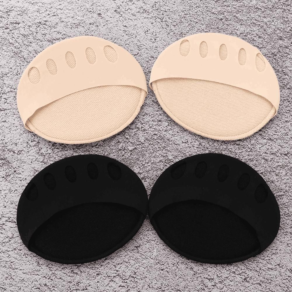 Invisible Ruffle Toe Pads – Soft Knit Cushion (2 Pairs)
