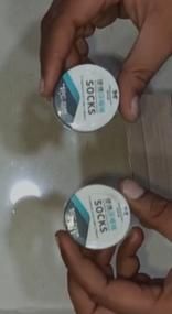 Disposable Socks,Wash-free Socks Travel Portable Socks for Men and Women Assorted Color (Pack of 2)