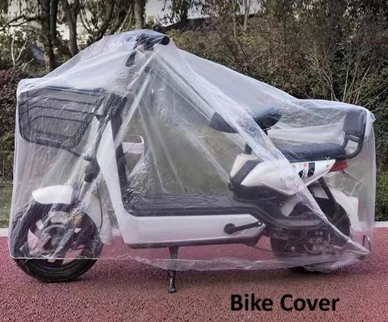 Waterproof PE Bike Cover – Universal Fit, Dust & Rain Protection