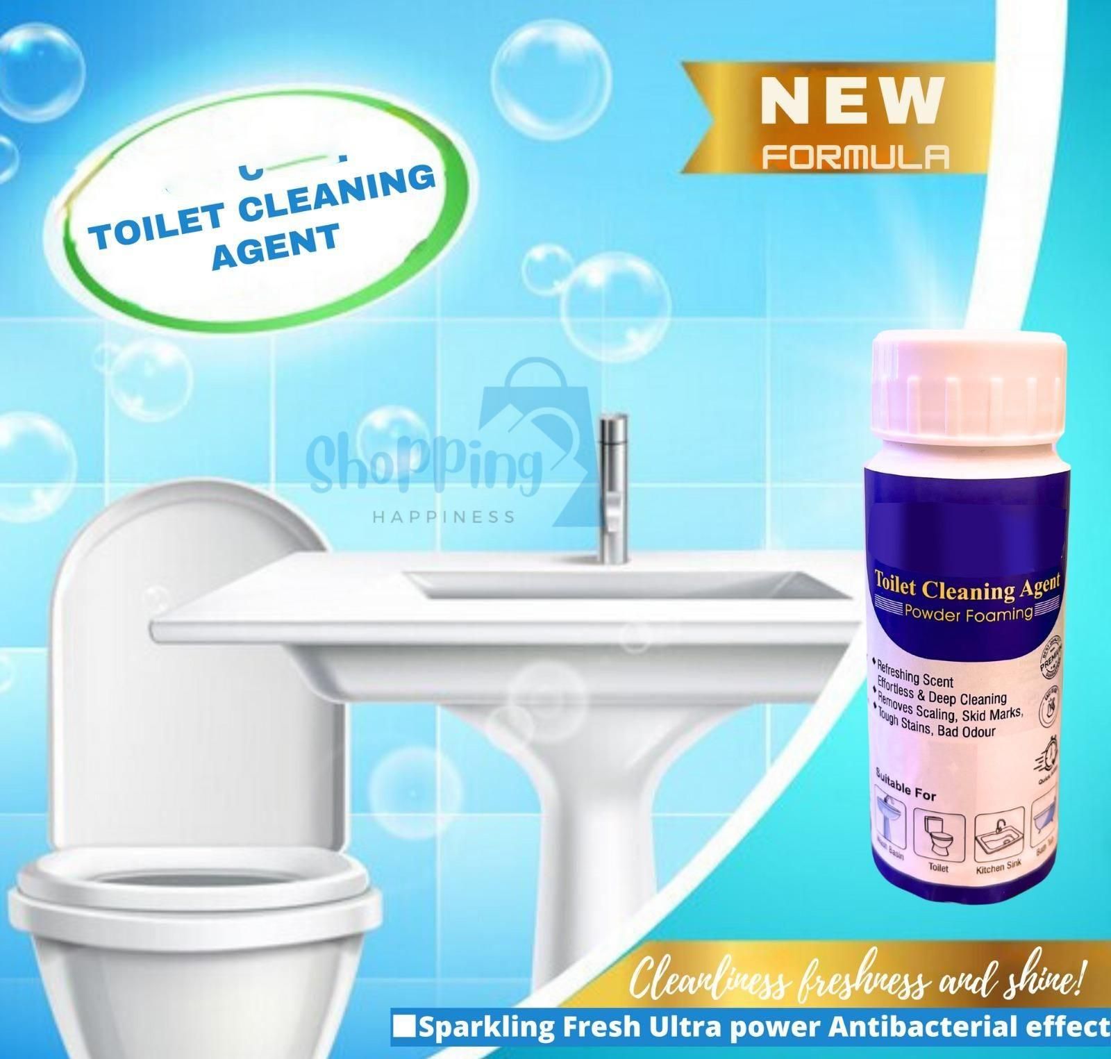 Foaming Toilet Cleaning Powder – Fresh Flush Power (Pack of 2 | 100gm Each)