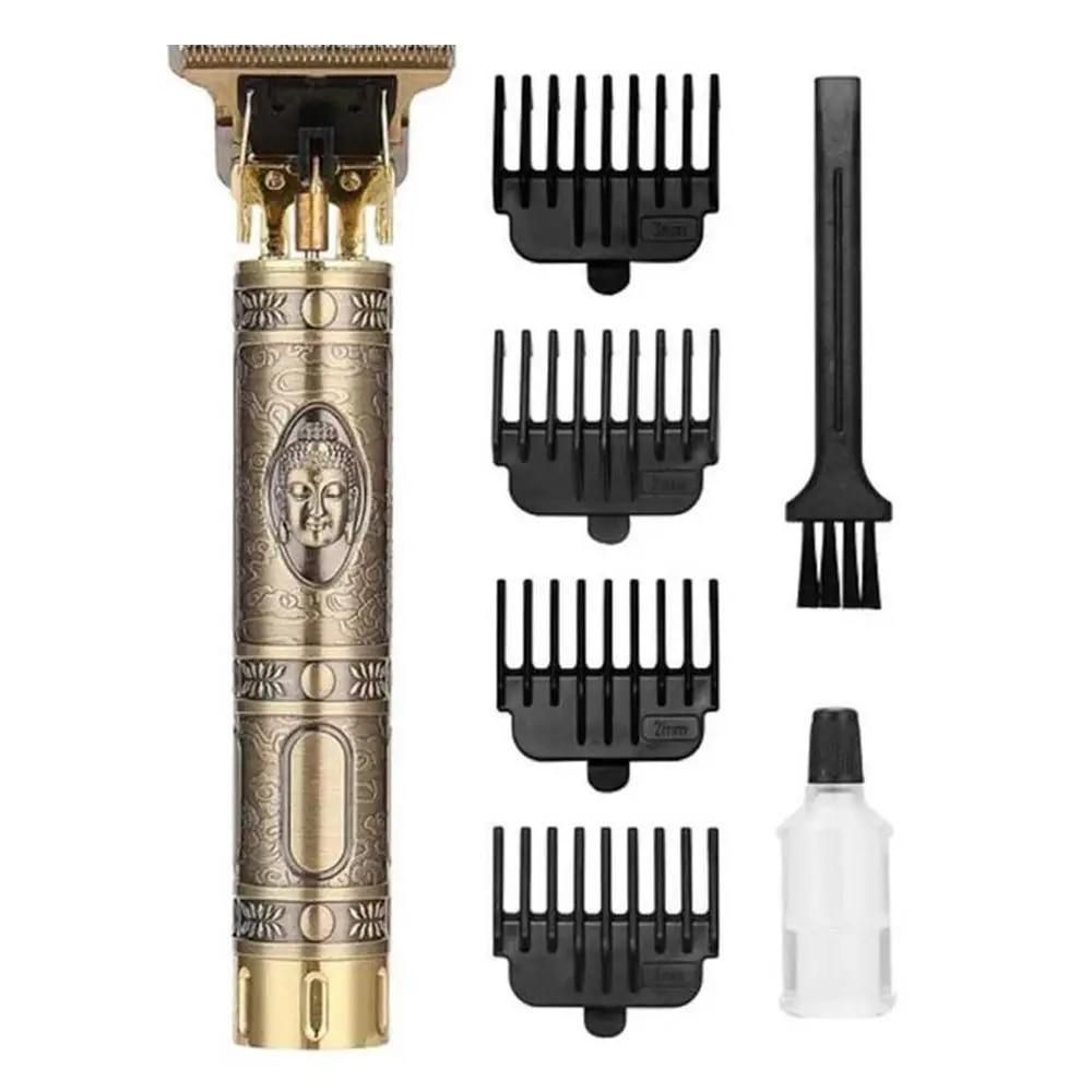 Buddha Electric Pro Hair Clippers – Gold Edition Trimmer & Grooming Kit