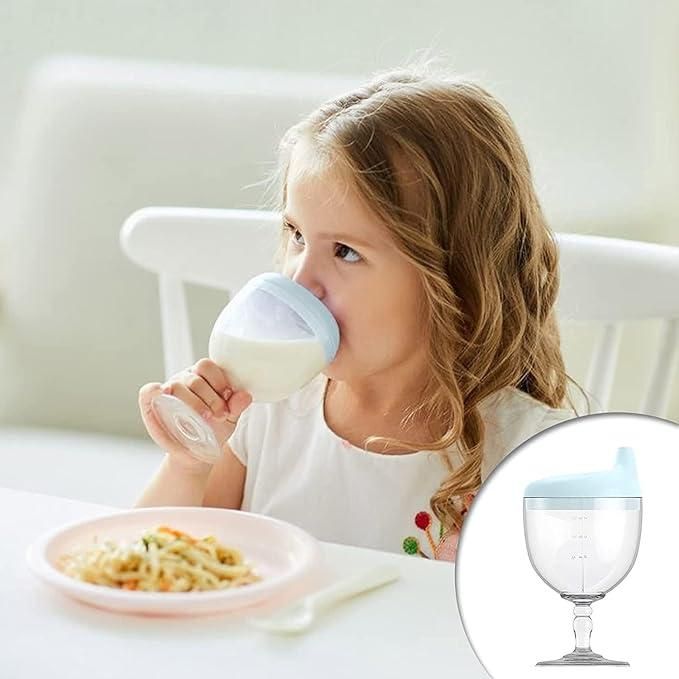 Baby Sippy Cup – Spill-Safe Stemware for Toddlers & Kids