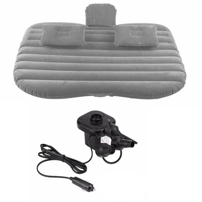 Car Travel Inflatable Bed Mattress - With 2 Air Pillows & Pump