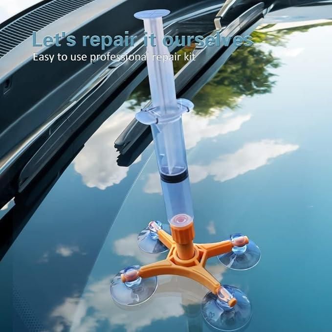 Windscreen Repair Kit – DIY Crack & Chip Fix Tool