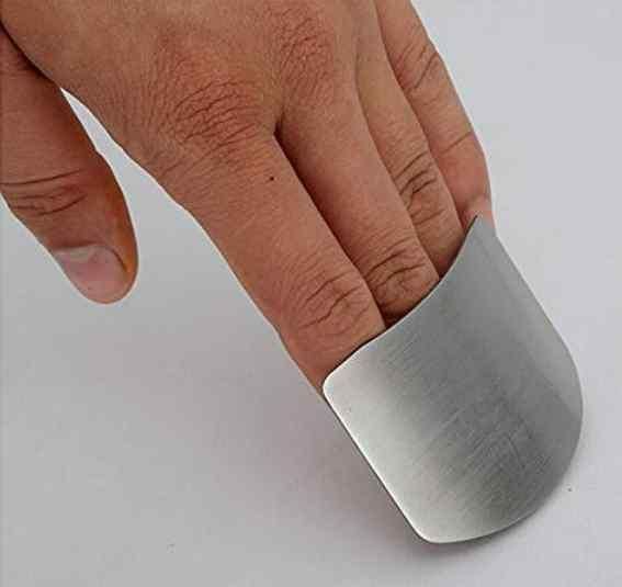 Stainless Steel Finger Guard Protector Kitchen Chopping Shield