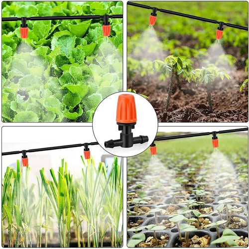 10M Drip Irrigation Kit with Adjustable Nozzles – Garden & Balcony Watering System