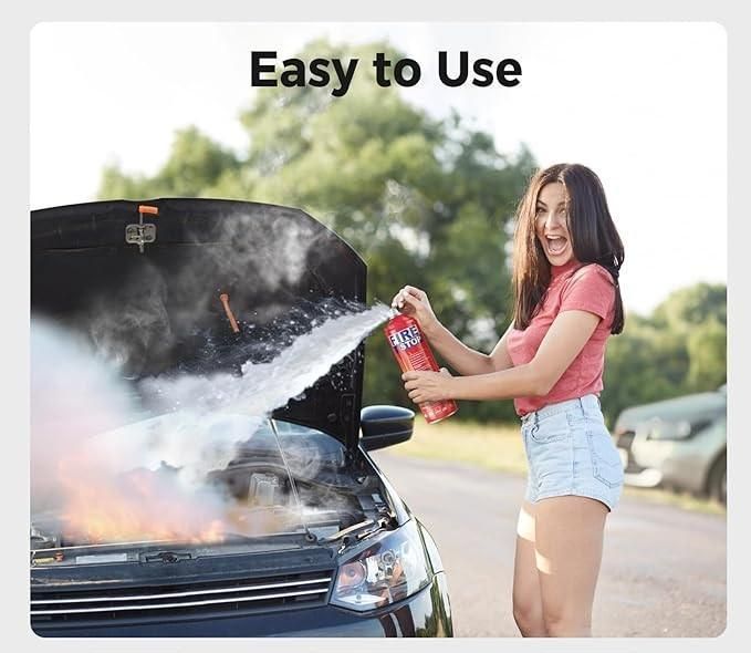 Car Fire Stop Spray – Emergency 500ml Fire Extinguisher for Home & Vehicle