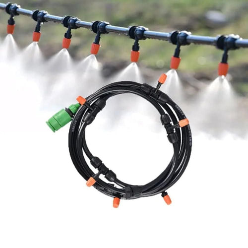 10M Drip Irrigation Kit with Adjustable Nozzles – Garden & Balcony Watering System