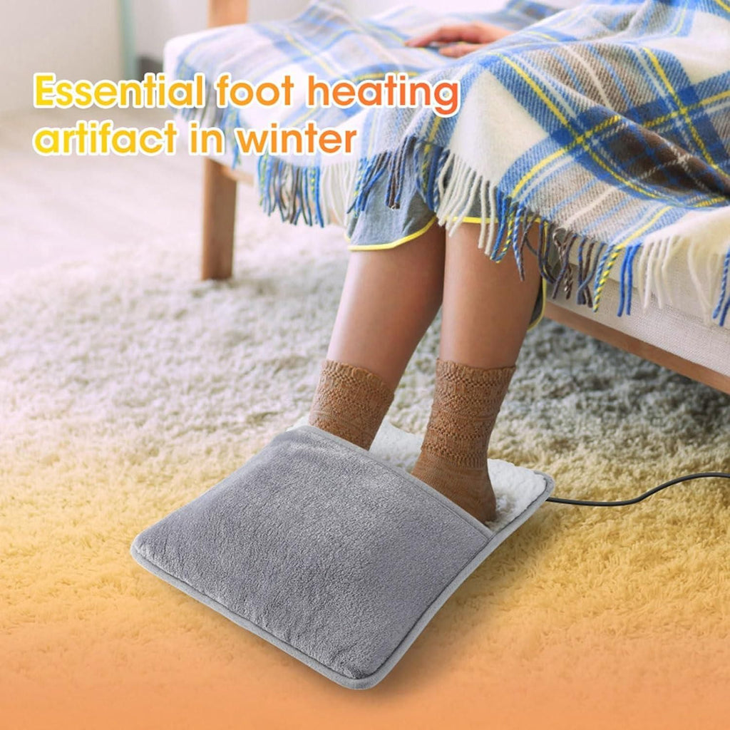 USB Heated Foot Warmer with Pocket Design – Constant Temperature Pad (1 Pc)