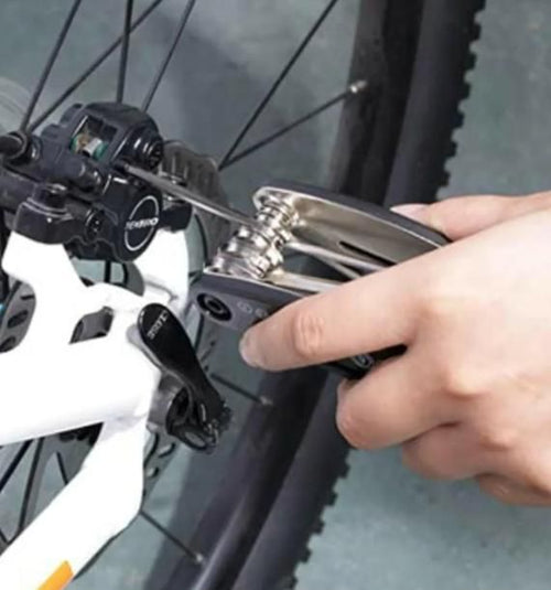 15-in-1 Multipurpose Bike Repair Tool Kit – Compact Folding Wrench & Hex Key Set for Cycling, Home & Outdoor Use