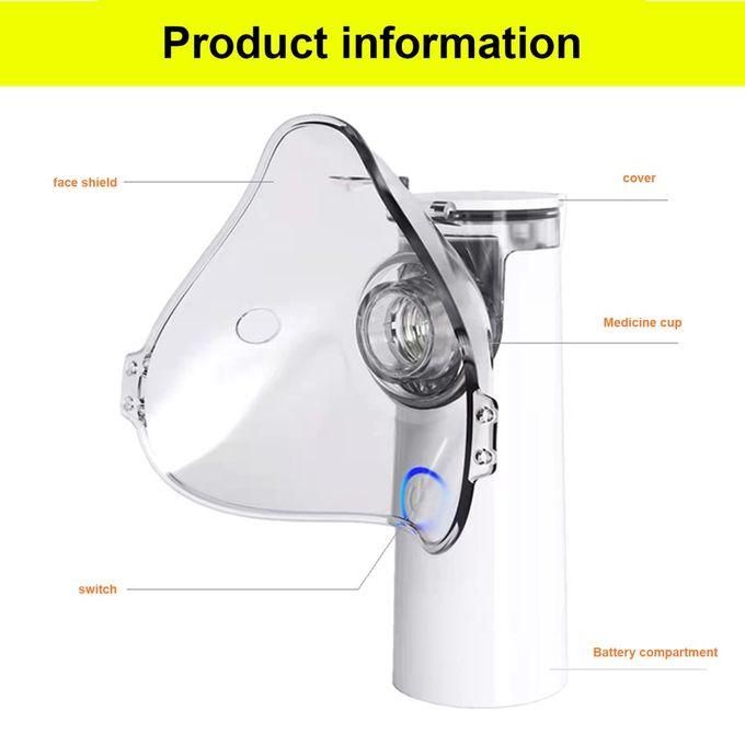 Pocket Mesh Nebulizer for Kids & Adults – USB Rechargeable, Silent