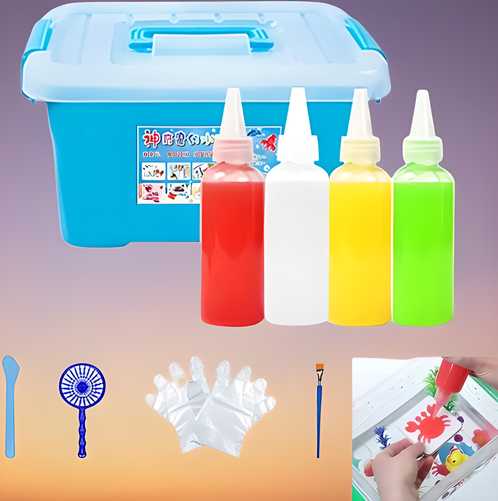 Creative 3D Magic Water Gel Art Set - Kids DIY Modeling Toy