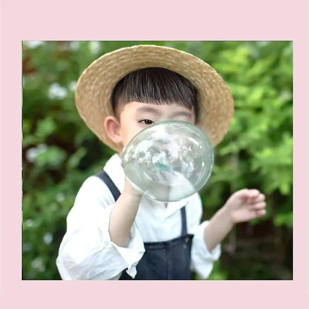 Magic Blow Bubble Balloon Tubes – Pack of 3 Kids' Play Tubes