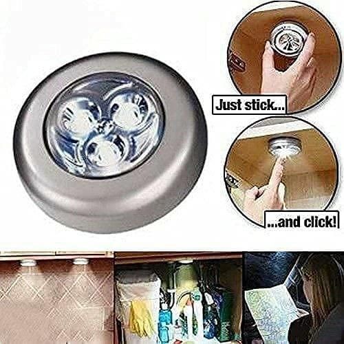 Stick Touch LED Lamp – Wireless Push Light for Home & Closet Lighting (Pack of 2)