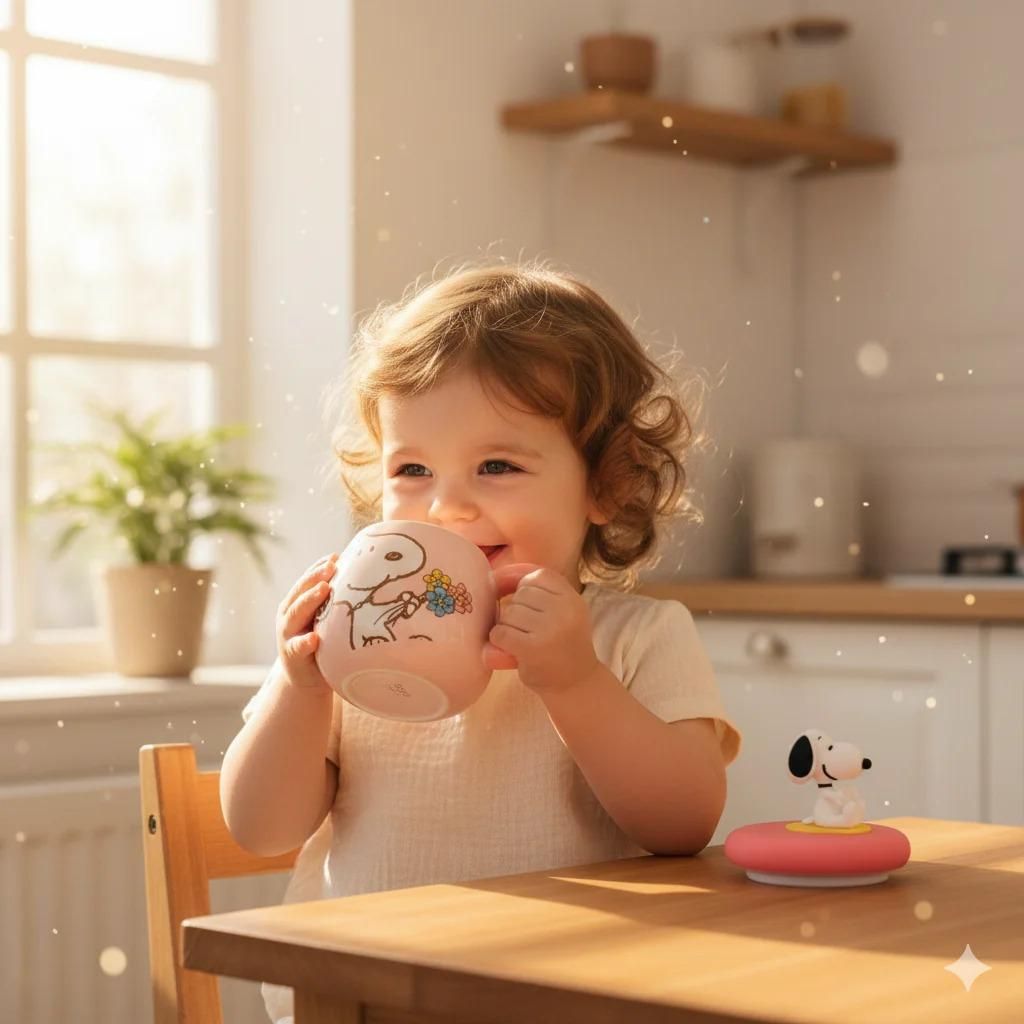 Anime Cartoon Snoopy Ceramic Mug Kawaii Home Milk Cup Couple Coffee Cup  500 ml Pack of 1