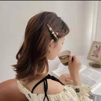 Pearl & Gold Luxe Hair Clip Set – 7 Styles in 1 Drop