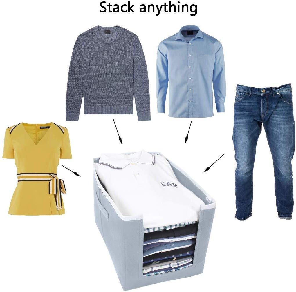 SlideStack Shirt Organizer – Foldable 3 Pc Set