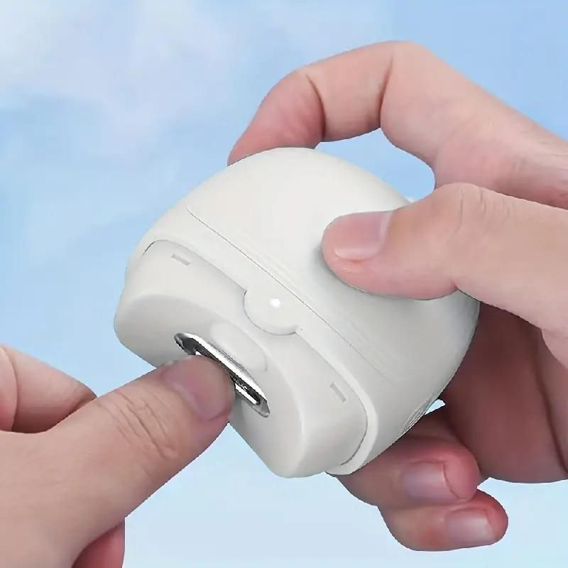 Rechargeable Electric Nail Clipper - Automatic Trim with LED Light