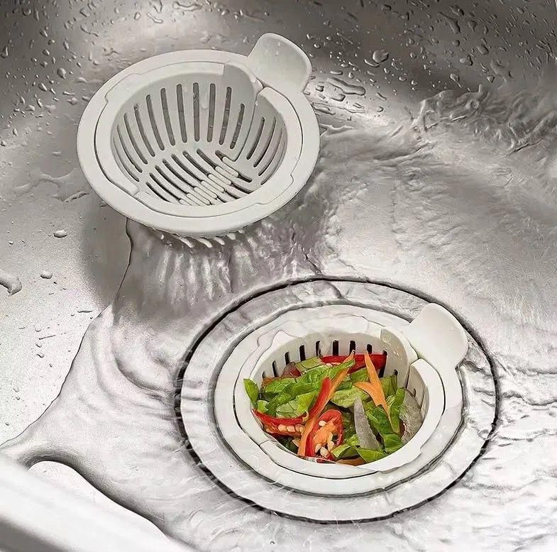 Dual-Sided Kitchen Sink Strainer Set