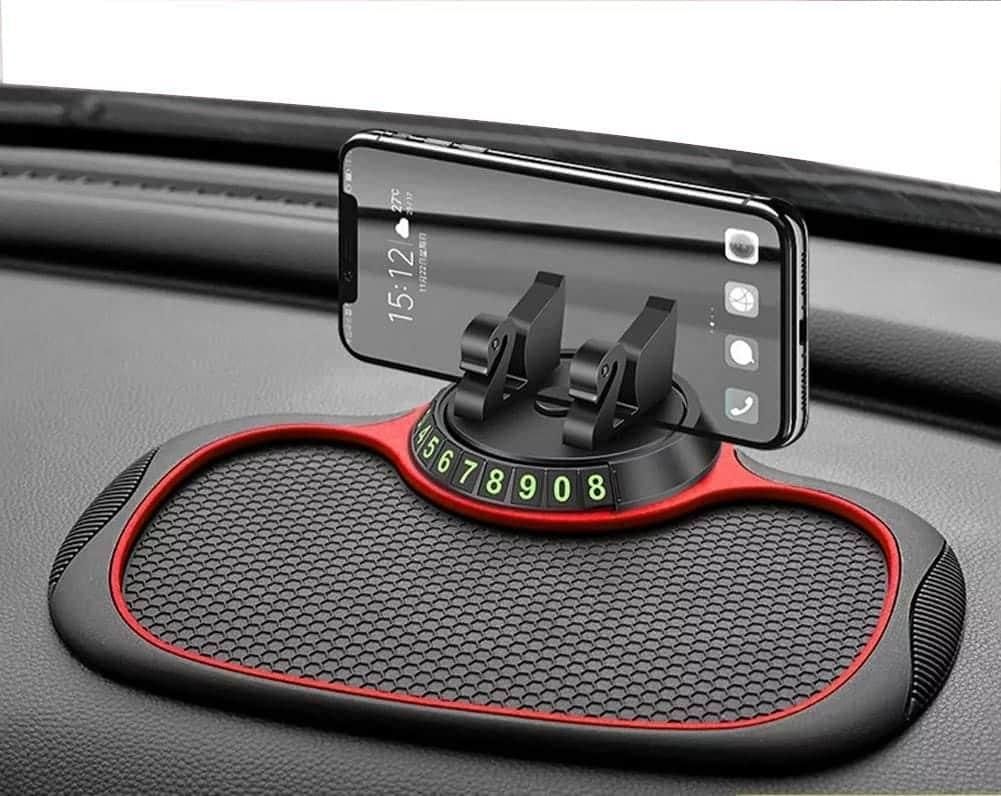 Anti-Slip Car Dashboard Mat - Washable Multi-Use Grip Pad