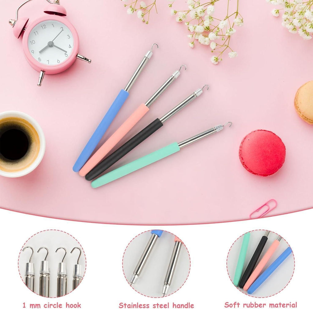 Bracelet Wearing Tool - Stainless Steel Fastening & Jewellery Hook Helper (Pack of 2)