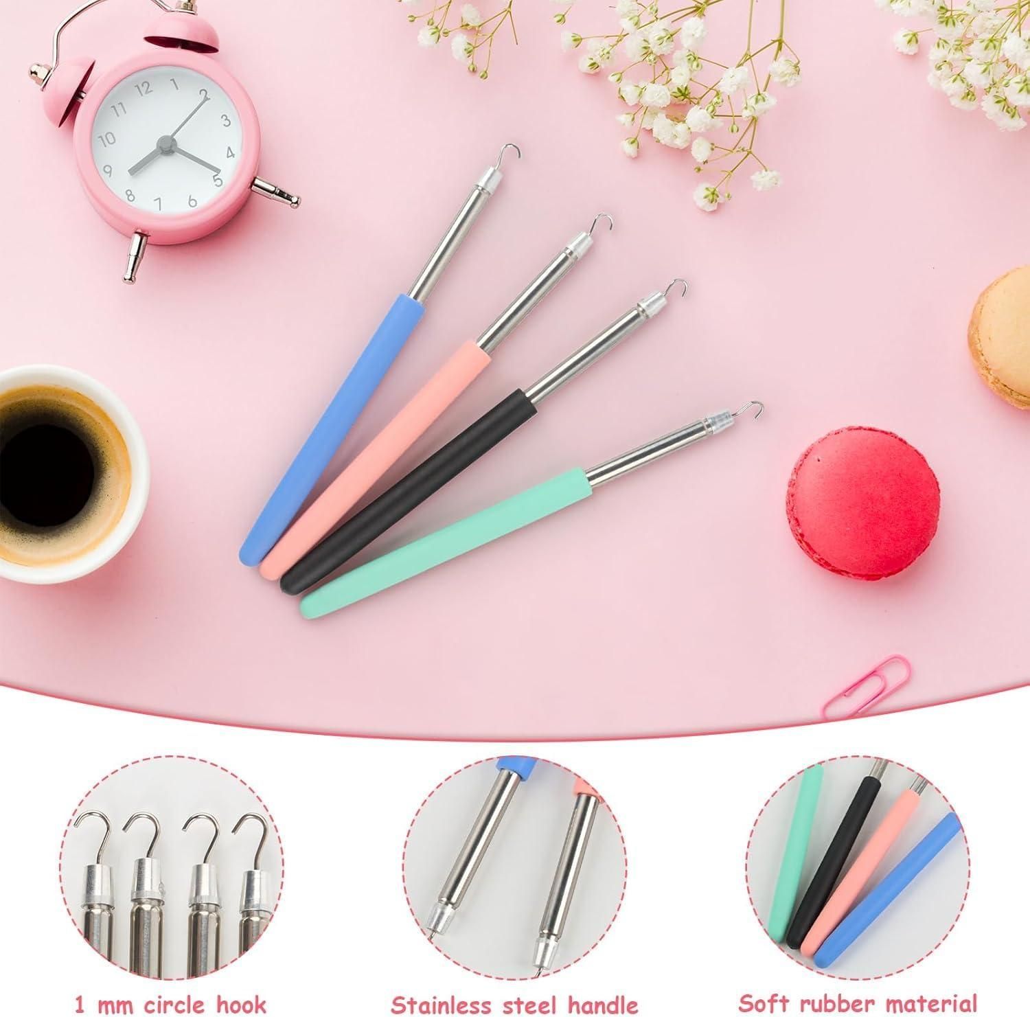 Bracelet Wearing Tool - Stainless Steel Fastening & Jewellery Hook Helper (Pack of 2)