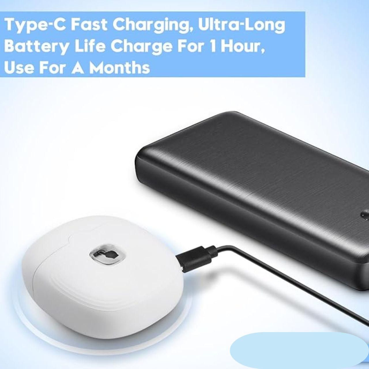 Rechargeable Electric Nail Clipper - Automatic Trim with LED Light