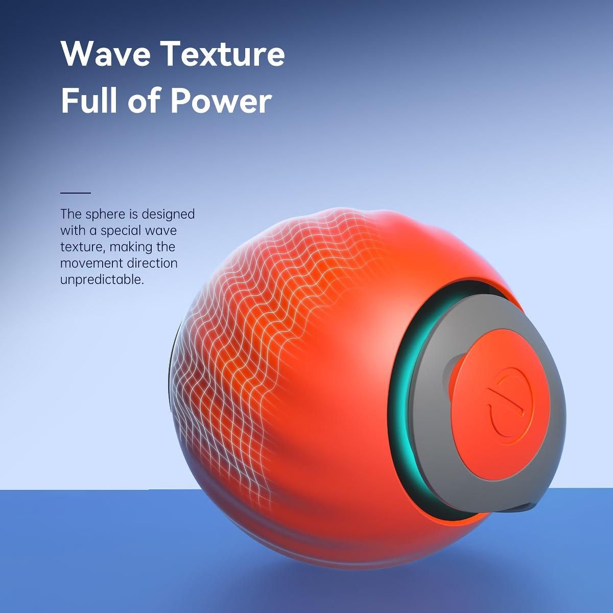 USB Rechargeable Rolling Ball Automatic Cat Toy – Smart Play Ball
