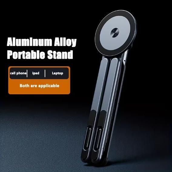 3-in-1 Magnetic Adjustable Stand for Phone Tablet Laptop