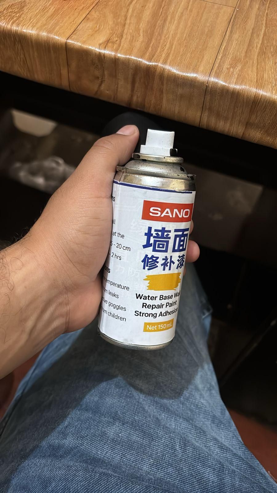 Wall Repair Spray Paint – 150ml Quick-Dry Water-Based Solution