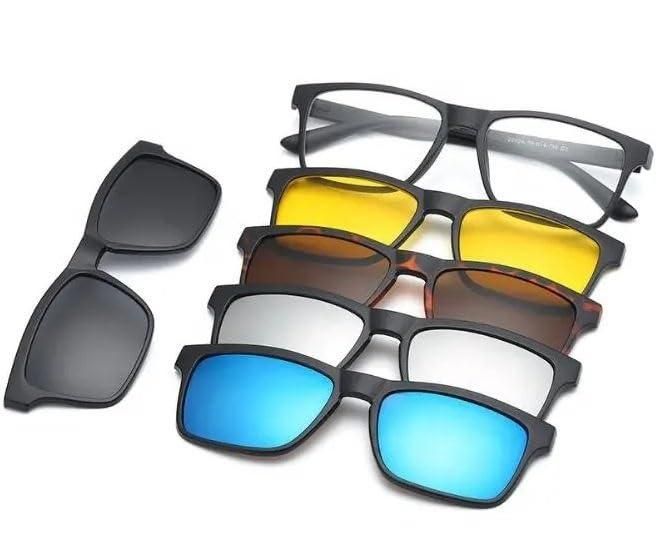 UV-Proof Polarized Light-Sensitive Eyeglasses – Multicolor Mirror Finish (Unisex)