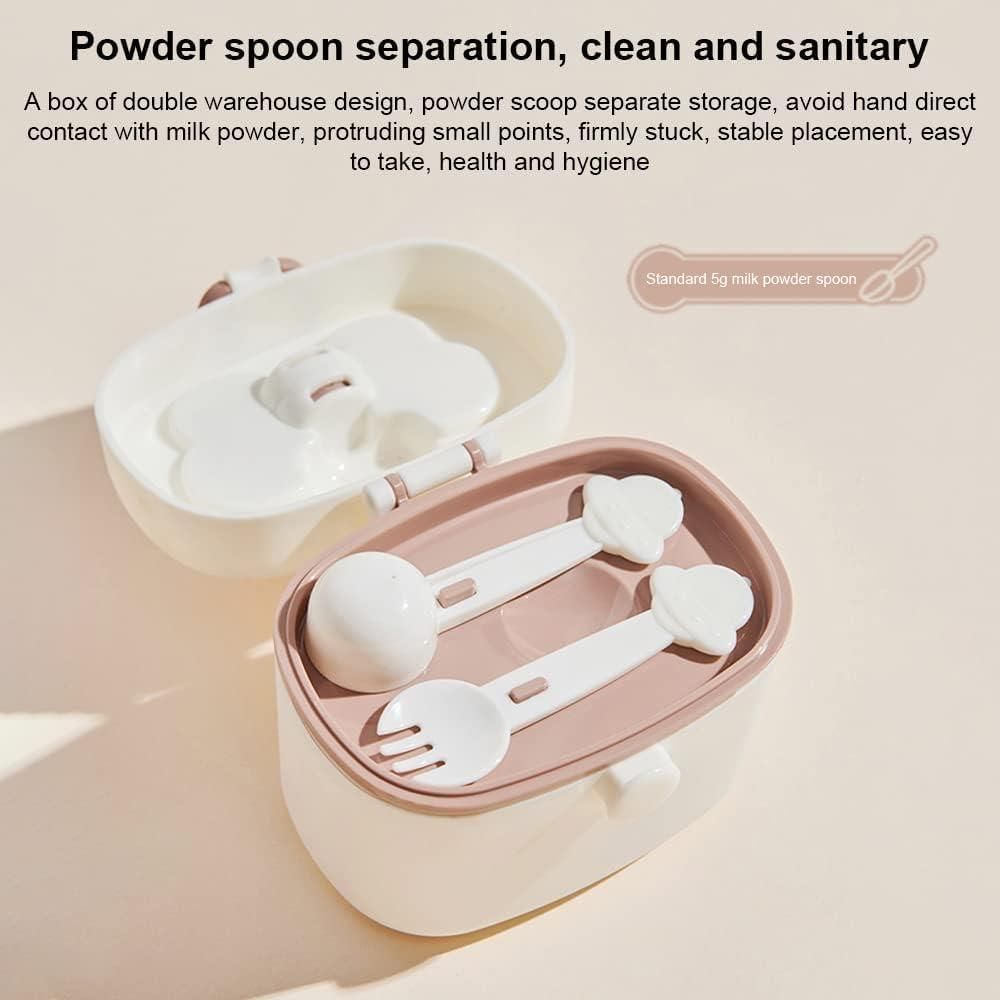 Milk Powder Storage Container – Portable Baby Food & Snack Box with Scoop for Travel & Home
