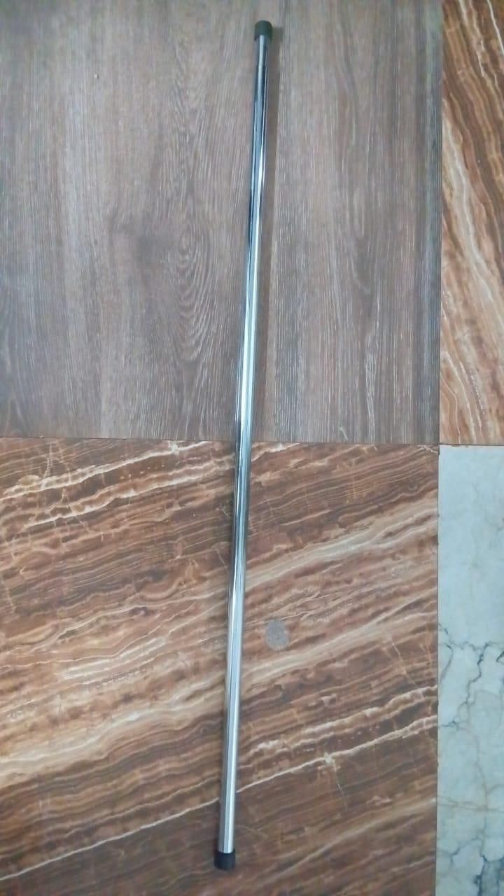Drill-Free Adjustable Tension Rod – Stainless Steel Curtain & Shower Rod for Doors, Windows, Bathrooms (1 Pc)