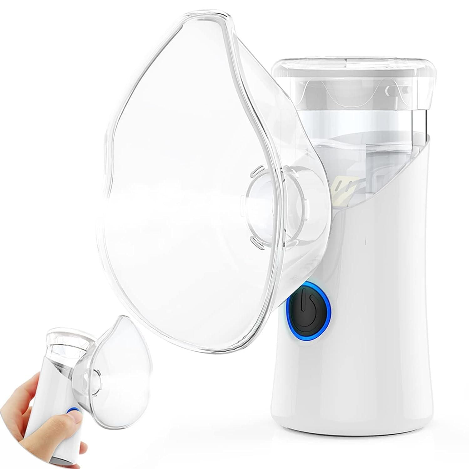 Pocket Mesh Nebulizer for Kids & Adults – USB Rechargeable, Silent